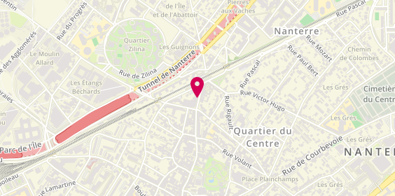 Plan de Yves Rocher, 81 Rue Maurice Thorez, 92000 Nanterre
