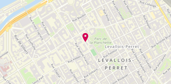 Plan de Arte Nova, 14 Rue Antonin Raynaud, 92300 Levallois-Perret