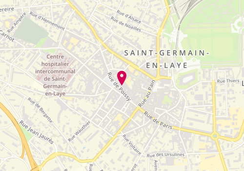 Plan de Marionnaud, 32/36 Rue de Poissy, 78100 Saint-Germain-en-Laye