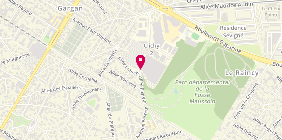 Plan de Nocibe, All. De la Fossé Maussoin, 93390 Clichy-sous-Bois