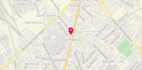 Plan de Secret-Models, 62 Ter avenue Gabriel Péri, 93400 Saint-Ouen-sur-Seine