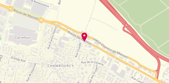 Plan de Yves Rocher, Centre Commercial Carrefour
Route de Mantes, 78240 Chambourcy