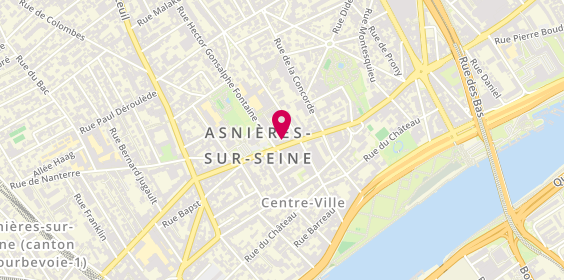 Plan de Nocibé, 3 Rue Pierre Brossolette, 92600 Asnières-sur-Seine