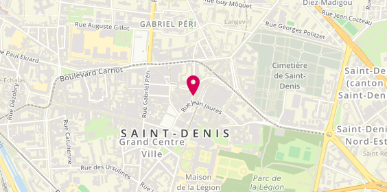 Plan de ESSENCE - bar à parfums, 17 Pass. Du Saulger, 93200 Saint-Denis