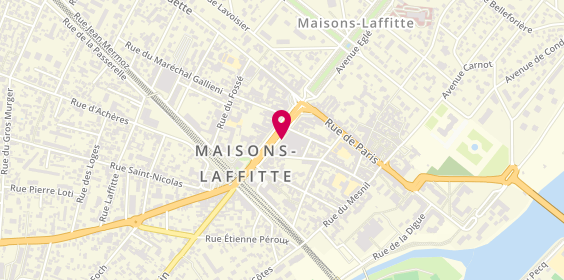 Plan de Marionnaud - Parfumerie & Institut, 21 Av. De Longueil, 78600 Maisons-Laffitte