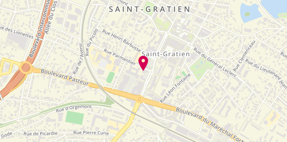 Plan de Passion Beauté, 56 Rue Berthie Albrecht, 95210 Saint-Gratien