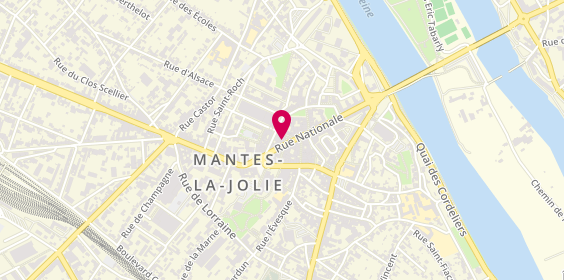 Plan de Marionnaud - Parfumerie & Institut, 54 Rue Nationale, 78200 Mantes-la-Jolie