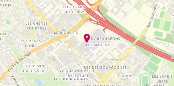 Plan de Marionnaud - Parfumerie, Rue de la Croix des Maheux C.cial Les 3 Fontaines, 95000 Cergy