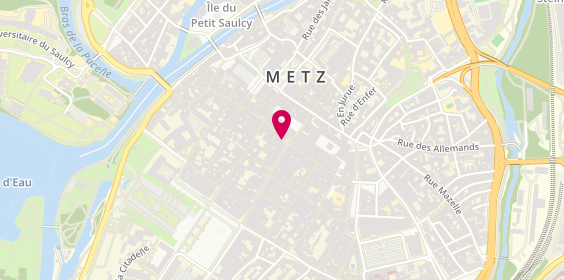 Plan de Marionnaud Paris, 15 Rue du Petit Paris, 57000 Metz