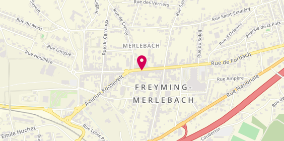 Plan de Bm, 21 Rue Eugène Kloster, 57800 Freyming-Merlebach