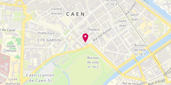 Plan de Le Chamarel Spa, 10 Rue Sadi Carnot, 14000 Caen