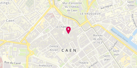 Plan de Saga Cosmetiques, 71 Rue Saint-Pierre, 14000 Caen