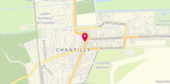 Plan de Oz'irys Parfumerie Institut de Chantilly, 2 Rue de Paris, 60500 Chantilly