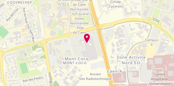 Plan de Nocibé, Centre Commercial Carrefour Cote de Nacre
1 Boulevard Maréchal Juin, 14000 Caen