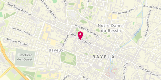 Plan de Nocibé, 49 Rue Saint-Malo, 14400 Bayeux