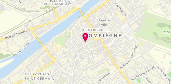 Plan de Yves Rocher, Place du Marche Aux Herbes, 60200 Compiègne