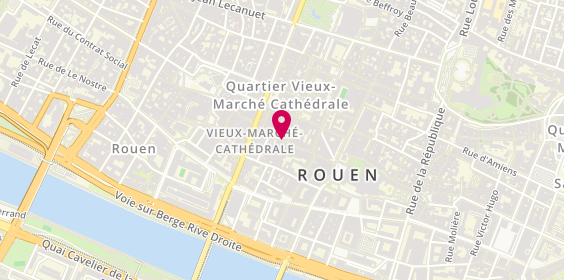 Plan de Yves Rocher, 62 Rue Gros Horloge, 76000 Rouen