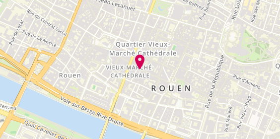 Plan de Nocibé, 68 Rue du Gros Horloge, 76000 Rouen