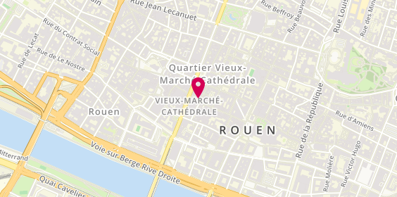 Plan de Marionnaud - Parfumerie & Institut, 80 Rue du Gros Horloge, 76000 Rouen