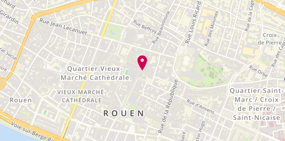 Plan de Marionnaud - Parfumerie & Institut, 104 Rue des Carmes, 76000 Rouen
