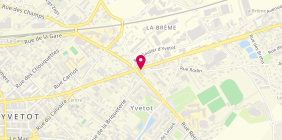 Plan de Ephelide, 40 avenue Georges Clemenceau, 76190 Yvetot