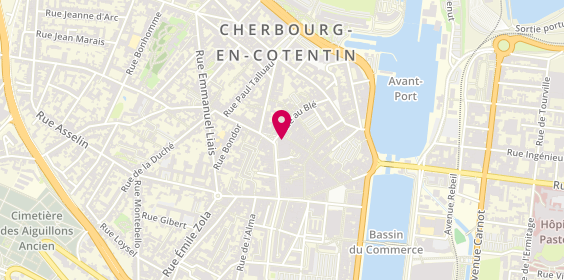 Plan de April, 8/ 10 Rue du Commerce, 50100 Cherbourg-en-Cotentin