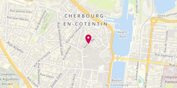 Plan de L'Occitane en Provence.La Vallée des Se, 4 Rue au Fourdray, 50100 Cherbourg-en-Cotentin