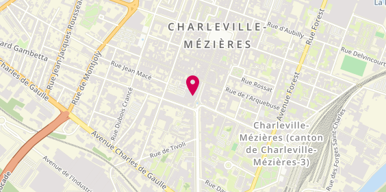 Plan de Séphora, 24 Rue Pierre Bérégovoy, 08000 Charleville-Mézières