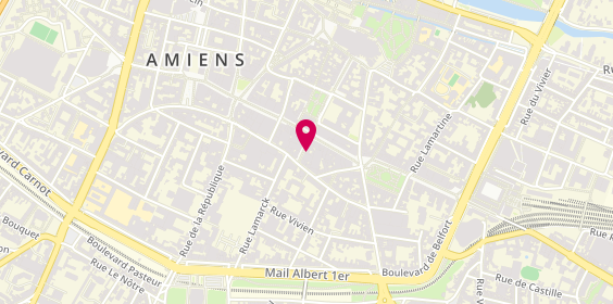 Plan de Déclic, 11 Rue Ernest Cauvin, 80000 Amiens