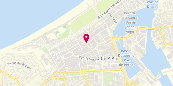 Plan de Yves Rocher, 144 Grande Rue, 76200 Dieppe