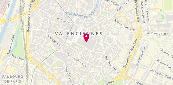 Plan de Centre de Beaute Yves Rocher, Centre Commercial Place d'Armes
12 Rue de la Halle Cellule B39, 59300 Valenciennes