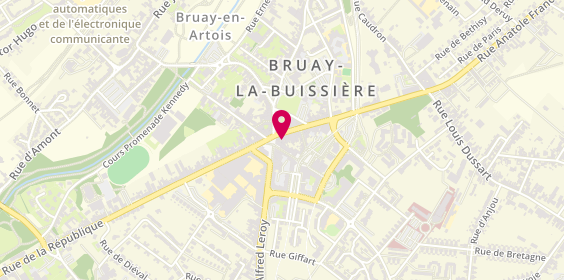 Plan de Yves Rocher, 24 Rue Henri Cadot, 62700 Bruay-la-Buissière