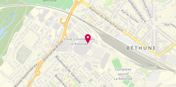 Plan de Nocibé, Centre Commercial Auchan la Rotonde
Rue du Dr Dhenin, 62400 Béthune