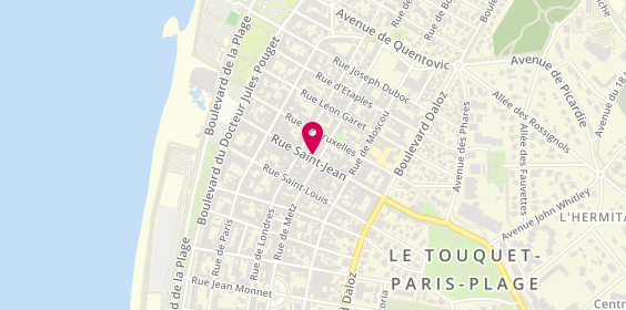 Plan de Marionnaud - Parfumerie & Institut, 49 Rue Saint-Jean, 62520 Le Touquet-Paris-Plage