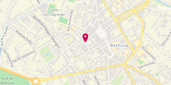 Plan de Institut Perruques Béthune - HAIR & YOU, 69 place Jules Senis, 62400 Béthune