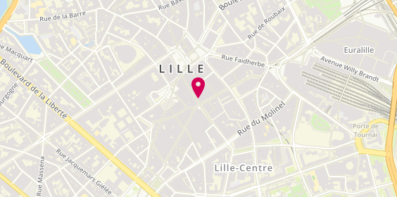Plan de Centre de beauté Yves Rocher, 37-39
Rue Neuve, 59000 Lille