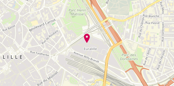 Plan de Nocibé, Centre Commercial Carrefour
100 avenue Willy Brandt, 59777 Lille