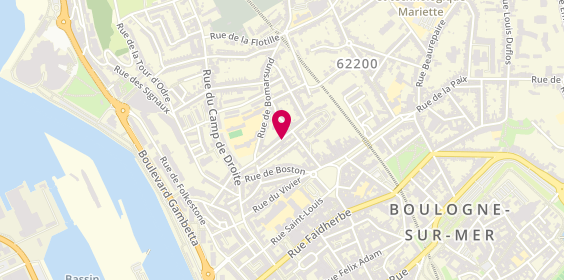 Plan de PONT Sephora, Cabinet Beutin Sylvie
43 Boulevard Daunou, 62200 Boulogne-sur-Mer