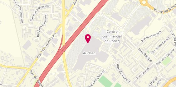 Plan de Nocibé, Centre Commercial Auchan
Boulevard d'Halluin, 59223 Roncq