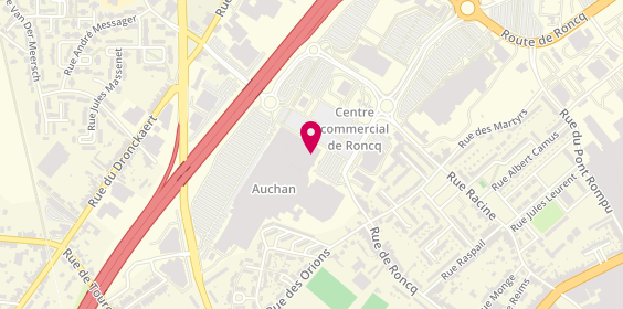 Plan de Sephora, Auchan
Boulevard d'Halluin, 59223 Roncq
