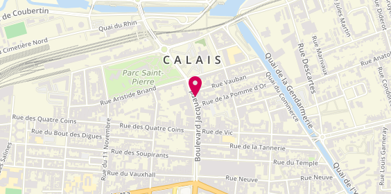 Plan de April, 100 Boulevard Jacquard, 62100 Calais